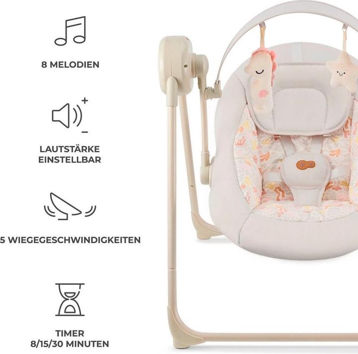 Produktbild KinderKraft bouncer SWINGEE beige