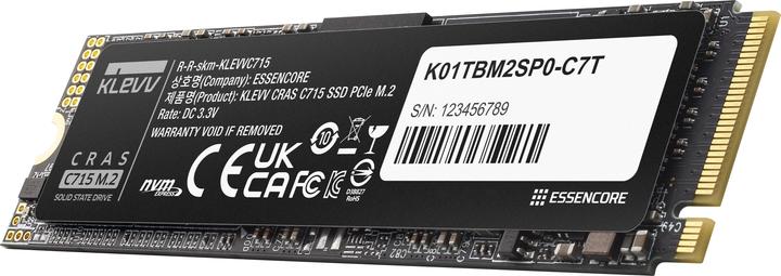 Immagine prodotto Klevv SSD C715 M.2 512GB PCIe Gen3x4 (512 GB, M.2 2280)