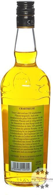 Produktbild Chartreuse Jaune (1 x 70 cl)