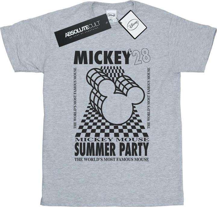 Immagine prodotto Disney Mickey Mouse Summer Party Maglietta Ampia Donna (S)