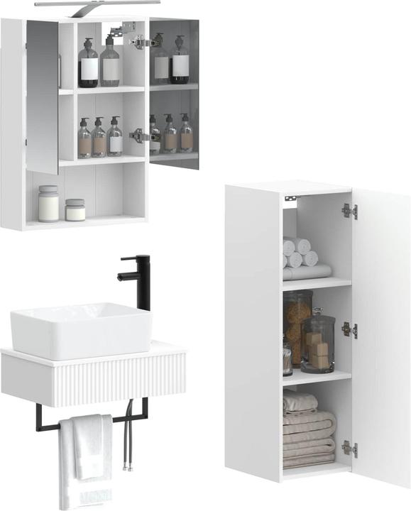 Produktbild vidaXL Badezimmerschrank-Set