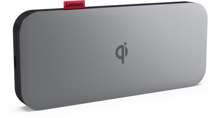 Actual product image Lenovo Go USB-C Mobile Power Bank + Qi Wireless (10000 mAh, 27 W, 38.50 Wh)