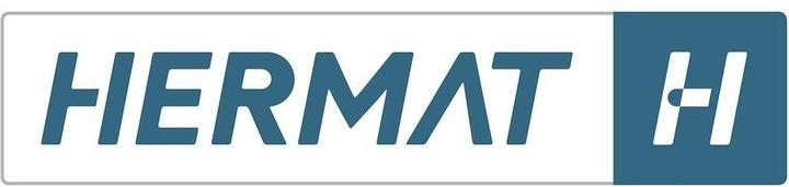 Produktbild Hermat Glastürband 6225,2tlg,FT24,kantig,edelstahl matt