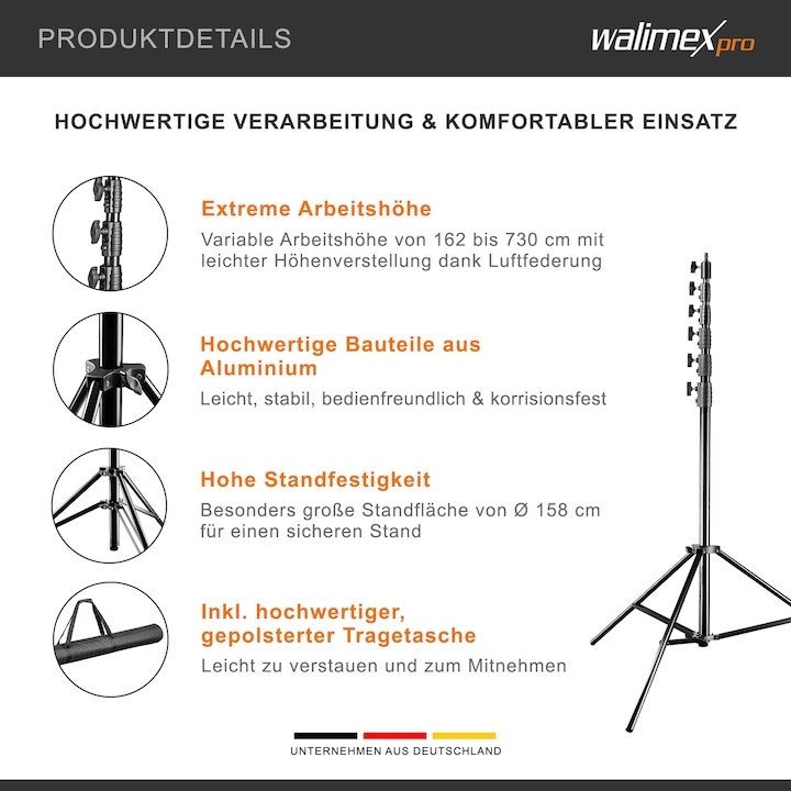 Produktbild Walimex Jumbo AIR (730 cm, 22.50 kg)