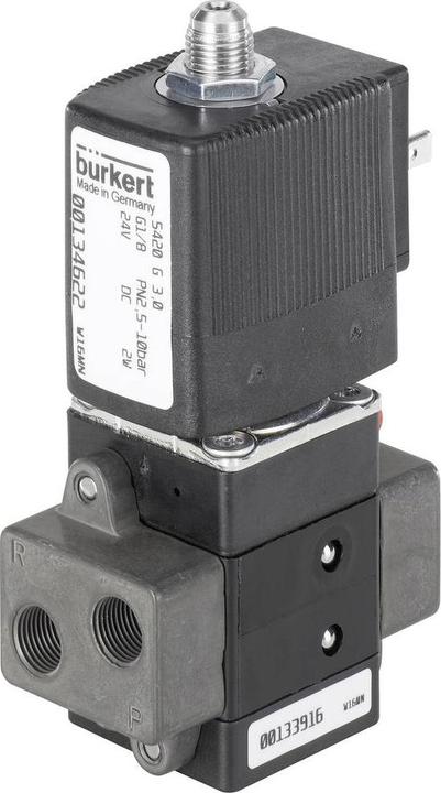 Actual product image Bürkert Servogesteuertes Ventil 134625 5420 230 V/AC G 1/8 Muffe 1 St. (Housing)