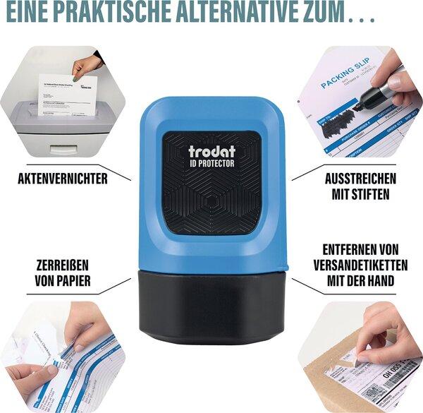 Actual product image Trodat Data protection stamp