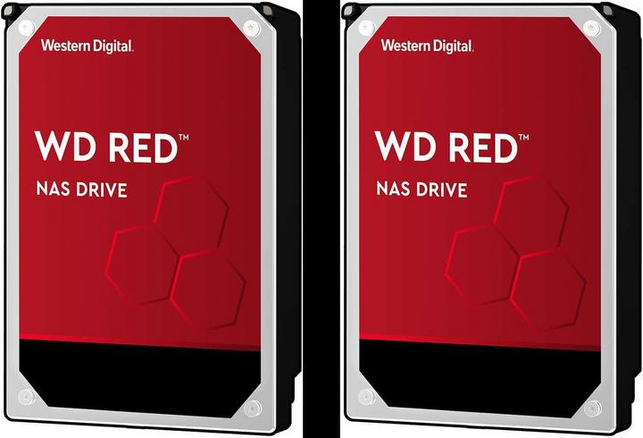 Actual product image WD Red 2x 4TB Set