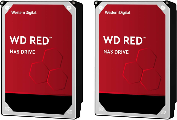 Actual product image WD Red 2x 4TB Set