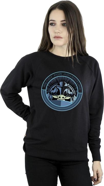 Star Wars The Mandalorian Grogu Ready For Adventure Sweatshirt (XL)
