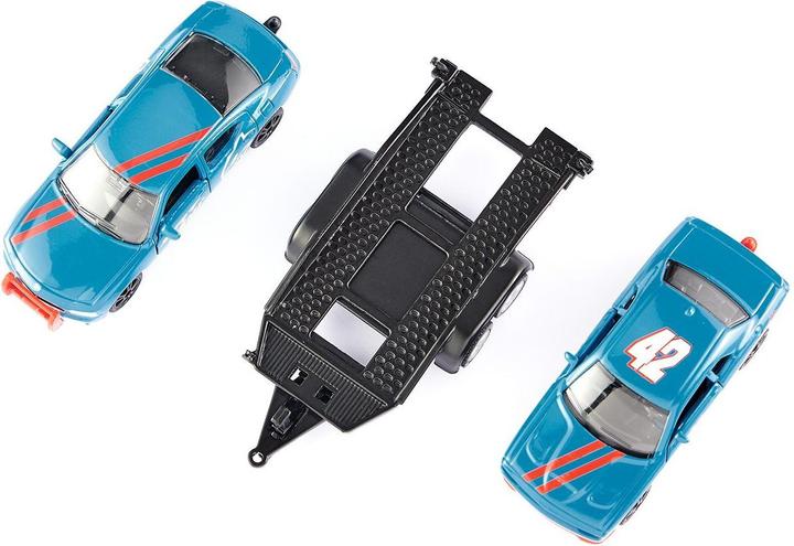 Produktbild Siku Dodge Charger mit Dodge Challenger SRT Racing