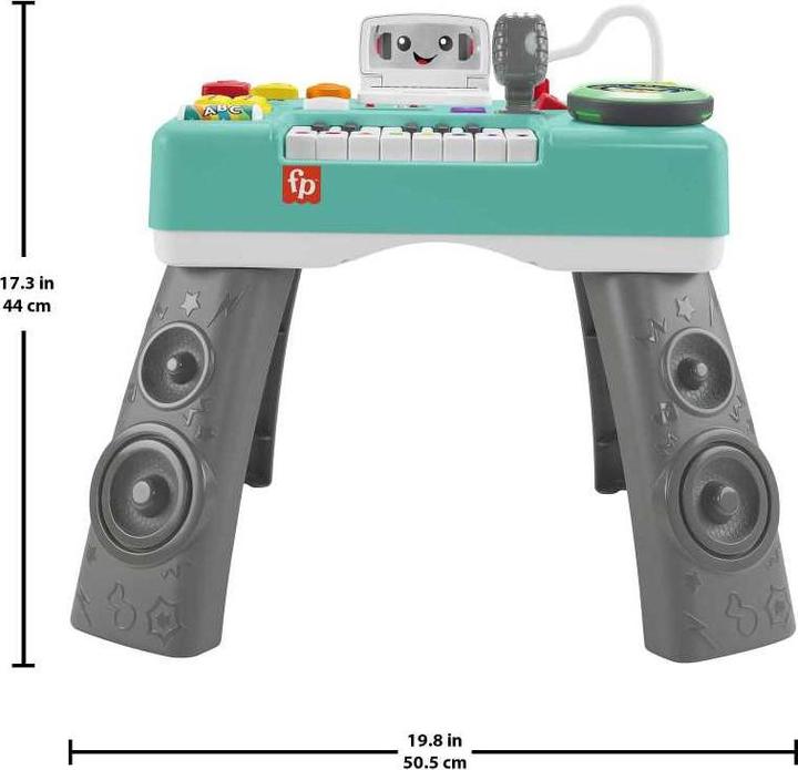 Immagine prodotto Fisher-Price Fisher Price Tavolino Multiattivita' Gioca e Impara (Spagnolo, Italiano, Portoghese, Inglese)