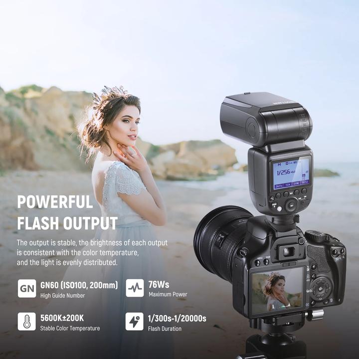 Actual product image Neewer NW760-C TTL Flash Speedlite (Plug-on flash, Canon)