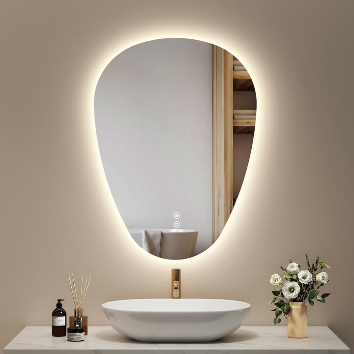 Actual product image Emke Bathroom mirror (80 x 60 cm)