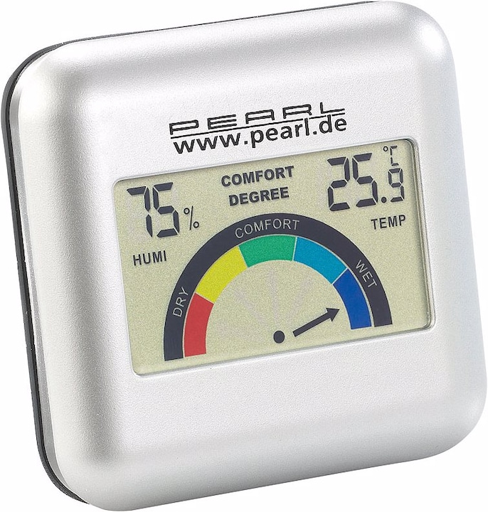 Produktbild Pearl Digitales Hygrometer & Thermometer
