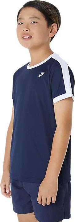 Immagine prodotto ASICS Performance Asics Tennis Ss Top Midnight Good/Brilliant White Boy (XL)