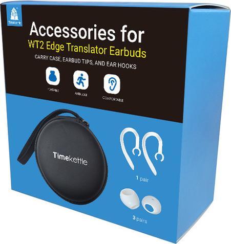Timekettle WT2 Edge Zubehörset / Tasche, Ohrbügel, 3 Paar Earmuffs