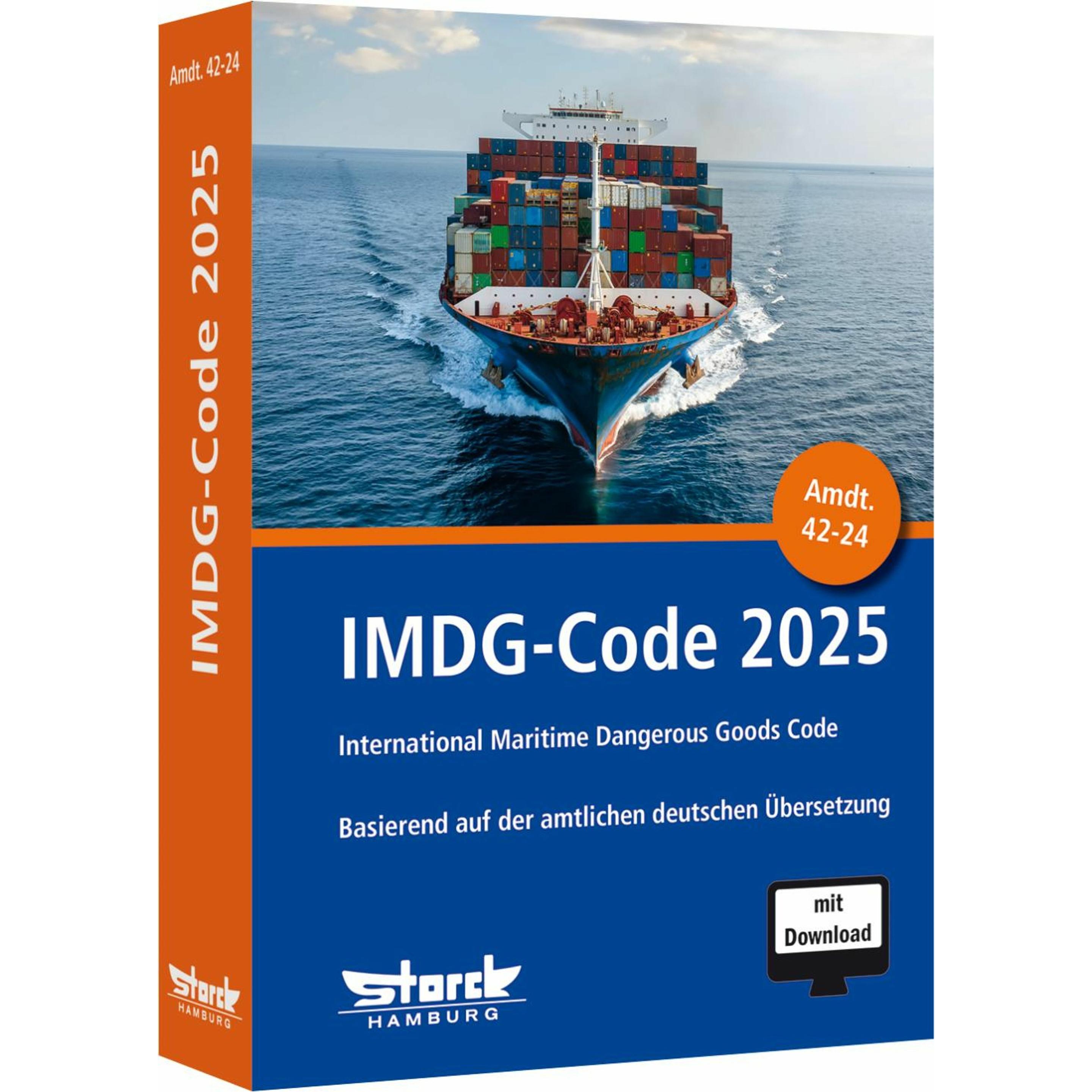 Thumbnail - ecomed-Storck GmbH:IMDG-Code 2025, m. 1, Ratgeber von ecomed-Storck GmbH