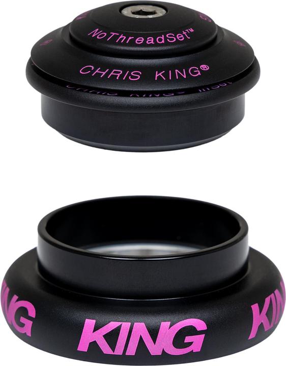 Produktbild Chris King InSet I7 Mixed Tapered Steuersatz, Edelstahl-Lager, 1 1/8"-1.5", GripLock, ZS44/28.6 | EC