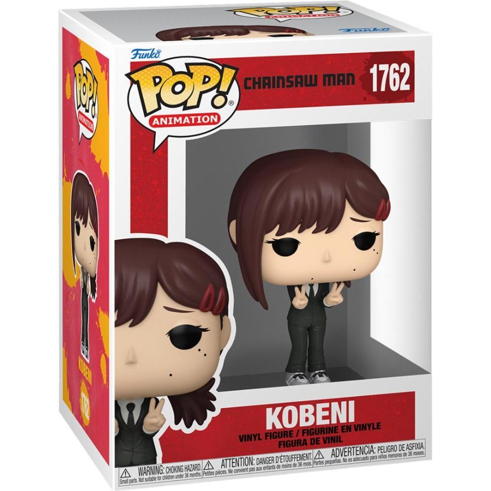 Thumbnail - Funko Chainsaw Man POP! Animation Vinyl Figur Kobeni 9 cm