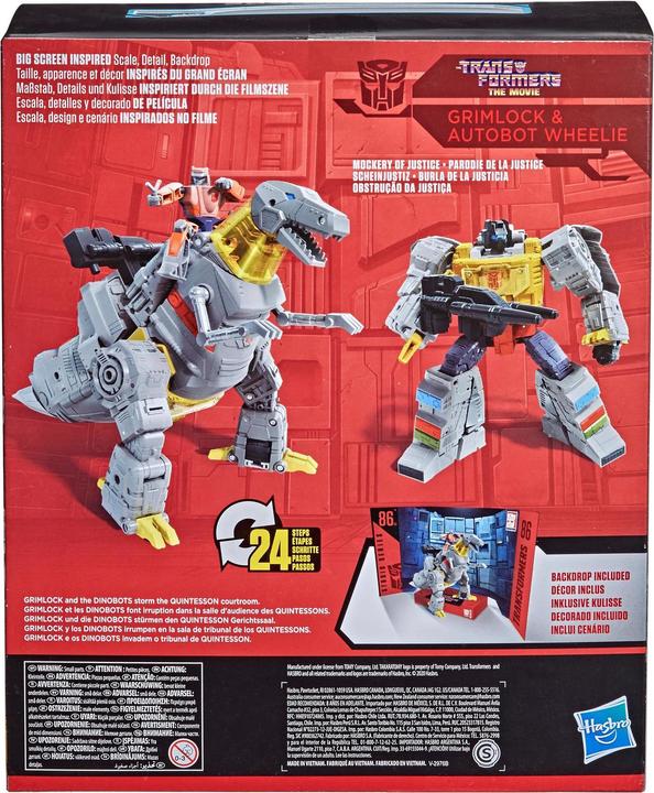 Produktbild Transformers Studio Series Leader 86-06 Grimlock & Autobot Wheelie