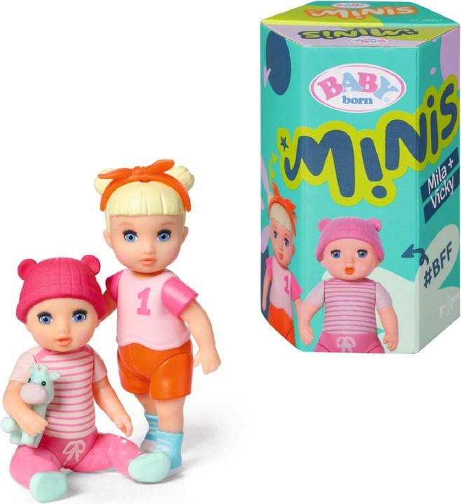 Produktbild Zapf Creation BABY born? Minis 2er Set Vicky und Mila