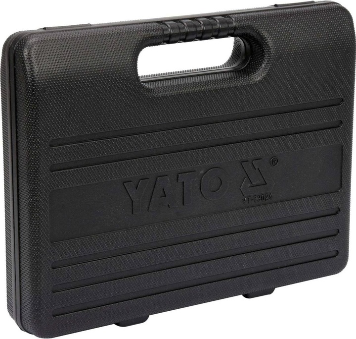 Produktbild Yato Profi Benzin Druckprüfer Set 9 TLG, mit Manometer 0-100 psi / 0-7 Bar, Flexible Ablaufschläuche