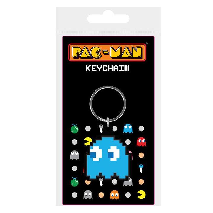 Pyramid, Portachiavi, Portachiavi Pac-Man Blue, Multicolore