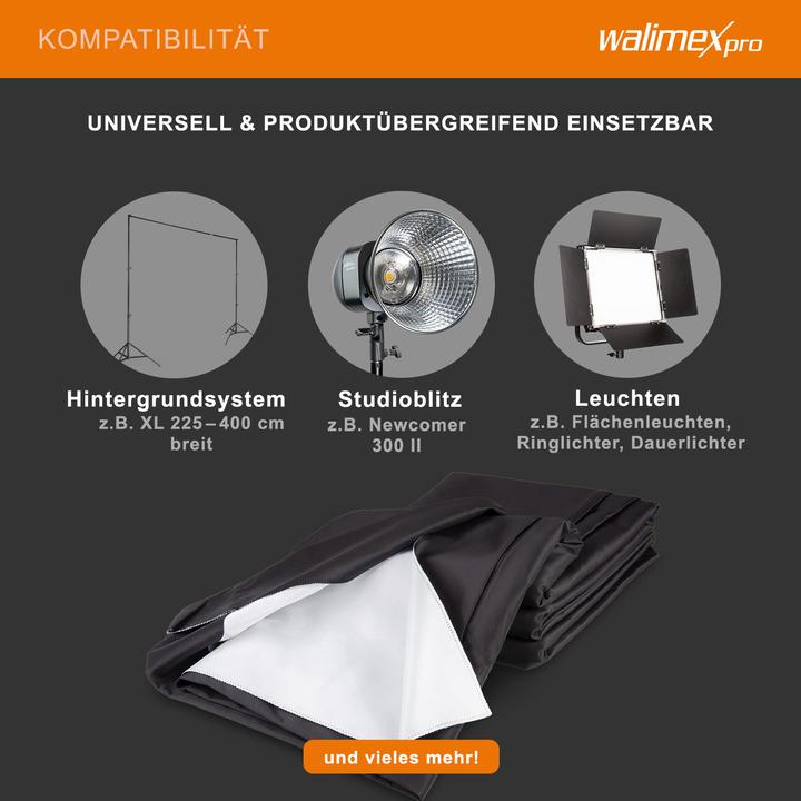 Produktbild Walimex pro pro 2in1 Stoffhintergrund (285 cm, 600 cm)