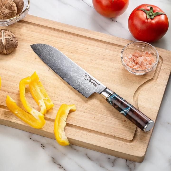 Actual product image Tsume Santokumesser (19 cm)