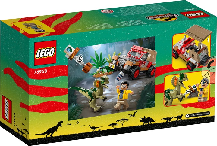 Productafbeelding LEGO 76958 Hinderlaag van de Dilophosaurus (76958, LEGO Jurassic World)