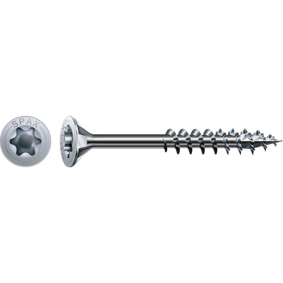 Spax, Schrauben, Schraube R 88091 Senkkopf/T-STAR TG 6 x 60/36-T30 Stahl WIROX (100 Schrauben pro Stück)