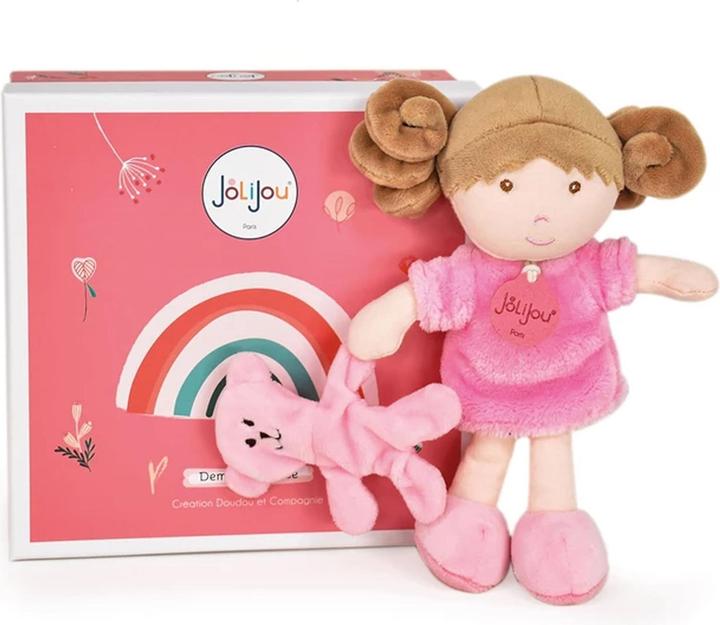 Doudou et Compagnie Schmusepuppe Rose 21cm