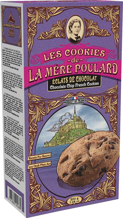 Mère Poulard Cookies avec pépites de chocolat 200g (1 pcs, 200 g)