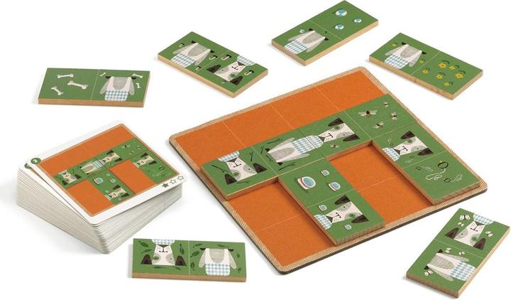 Actual product image Djeco Dogmino Logic (mult)