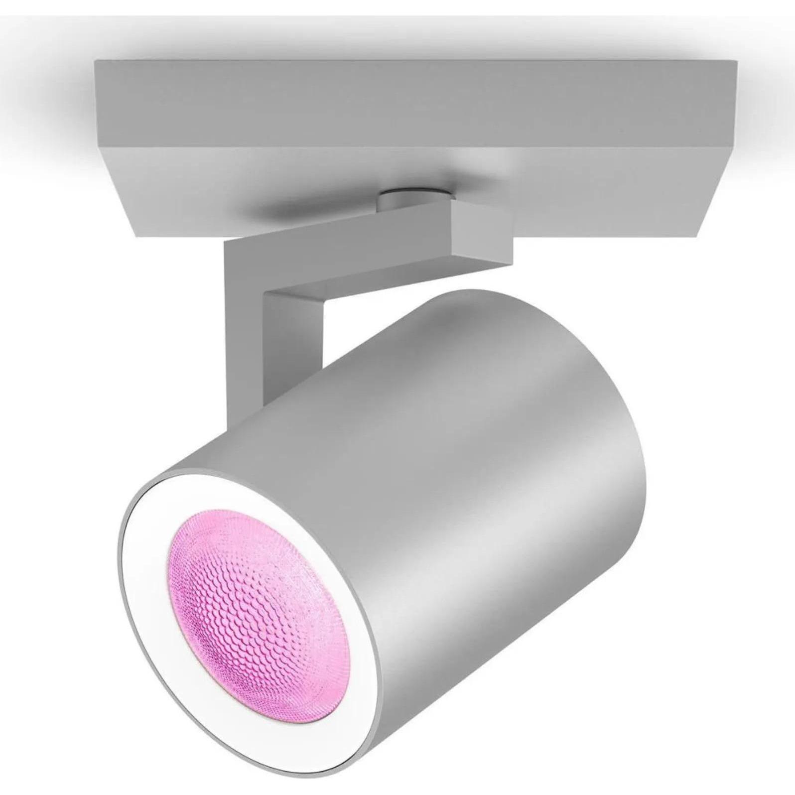 Philips Hue, Wandleuchte + Deckenleuchte, Argenta Basis BT (350 lm, GU10)