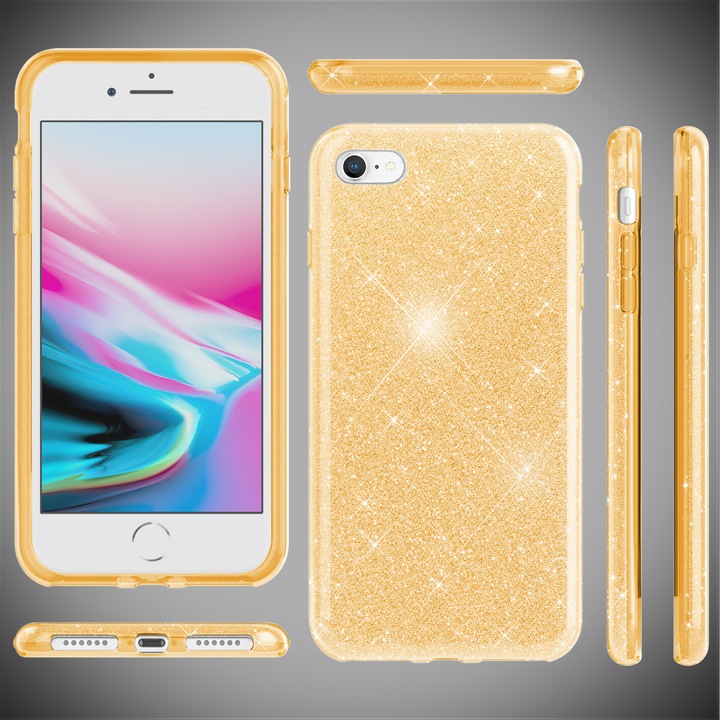Produktbild Nalia Glitzer Handyhülle (Apple iPhone 7)
