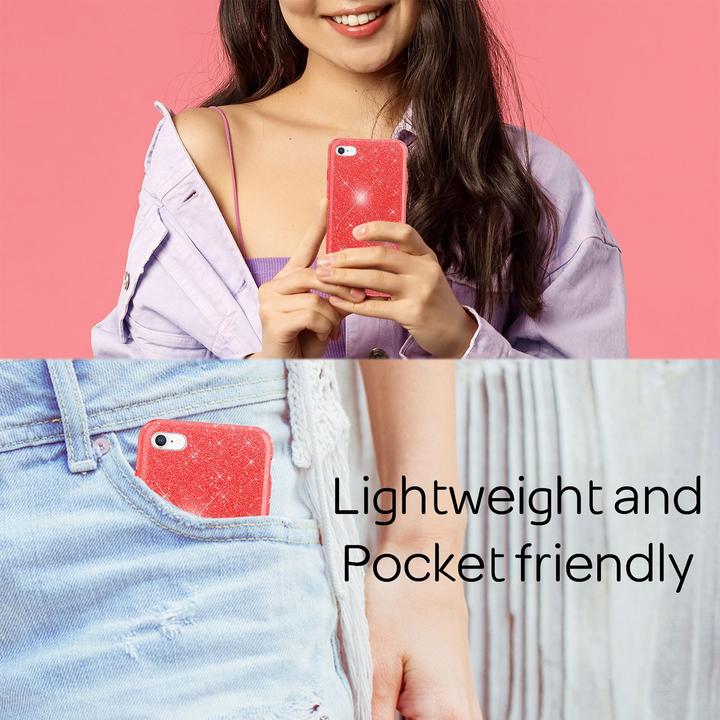Produktbild Nalia Glitzer Handyhülle (Apple iPhone 7)