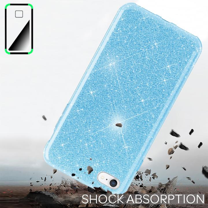Produktbild Nalia Glitzer Handyhülle (Apple iPhone SE (2nd Gen), Apple iPhone SE (3rd Gen), Apple iPhone 8, Apple iPhone 7)