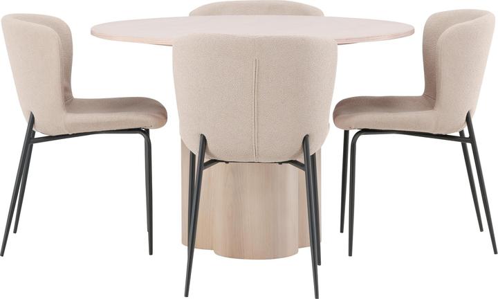 Beige, Black, Whitewash