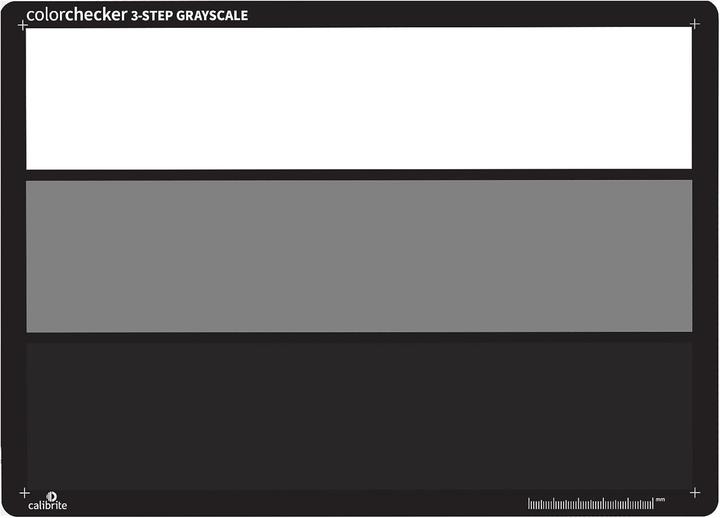 Xrite ColorChecker 3-Step Grayscale