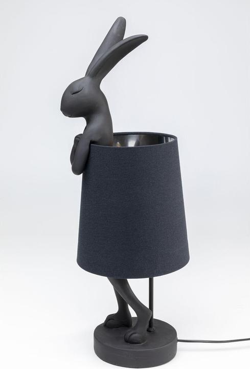 Image du produit Kare Design Lampe de table Animal Rabbit Noir mat 68cm (E14)