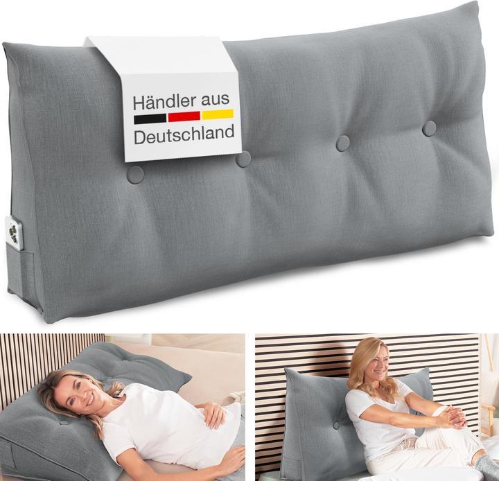 Immagine prodotto Aktivshop Cuscini per il letto e la schiena (20 x 120 x 50 cm)