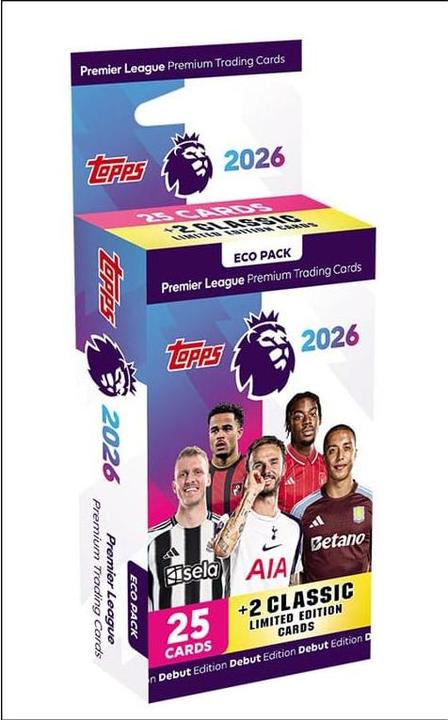 Actual product image Topps - Premier League Eco Pack (PL25-04)