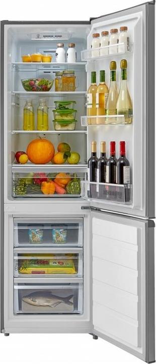 Produktbild Midea Kühl-Gefrierkombination MDRB380FGE02A Inox (270 l)