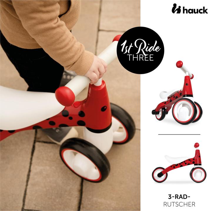 Image du produit Hauck 1st Ride Three Ladybug Rouge