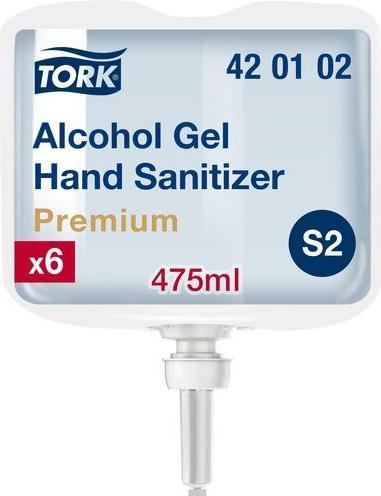 Tork 420102 Desinfecterende gel 475ml 6st. (475 ml)
