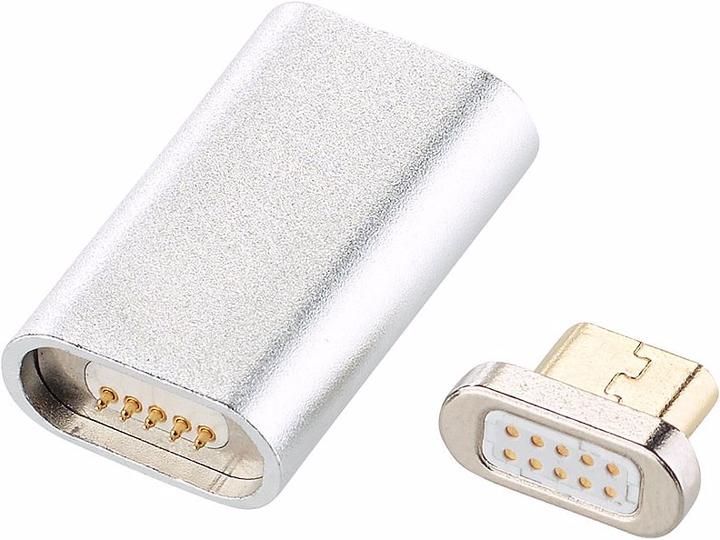 Actual product image Callstel Magnetic micro USB adapter for charging and data cable (Micro USB)