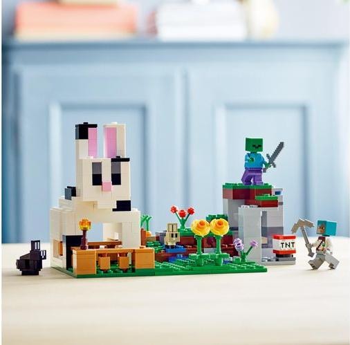 Image du produit LEGO Le ranch aux lapins (21181, LEGO Minecraft)