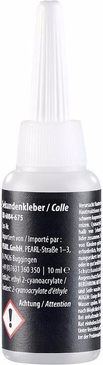 Produktbild AGT Reparatur-Set aus Sekundenkleber und weissem Granulat (86 g, 10 ml)