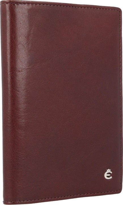Actual product image Esquire Toscana passport case leather 9.5 cm
